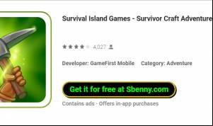 Survival Island Games - Survivor Craft Adventure MOD APK