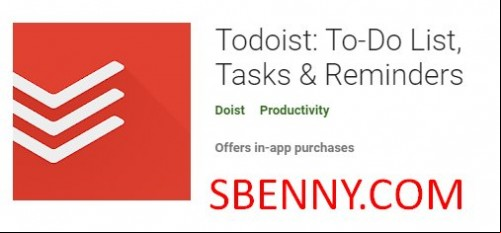 Todoist: To-Do List, Tasks &amp; Reminders MOD APK