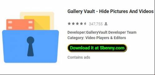 Gallery Vault - Hide Pictures And Videos MOD APK