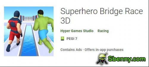 Superhero Bridge Race 3D MOD APK