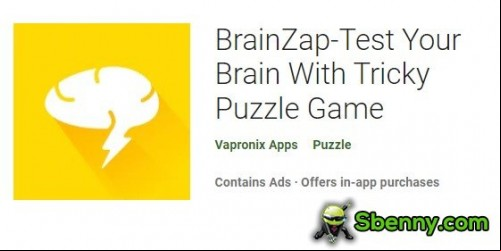 BrainZap-Test Your Brain With Tricky Puzzle Game MOD APK