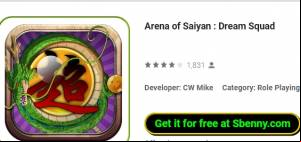 Arena of Saiyan : Dream Squad MOD APK